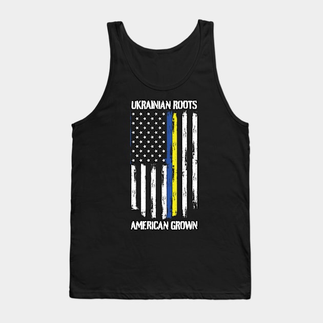 ukrainian roots, ukrainian american Tank Top by laverdeden